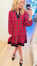 Red Plaid Sierra Dress