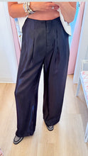 Black High Waisted Wide Leg Pants