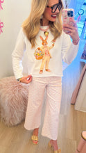 RESTOCK Pink Dainty Floral Wide Leg Jeans