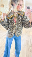 Ivy Jane Leopard Sherpa Jacket
