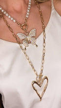 RESTOCK Long Gold Heart Necklace