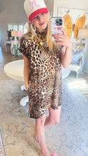 Leopard Tshirt Dress