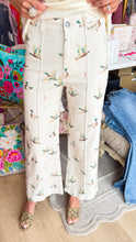 Mallard Duck Wide Leg Jeans