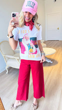 Bubbly and Bright Santa Tee
