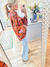 Silky Equestrian Button Down Top