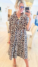 Uncle Frank Leopard Shirt Dress