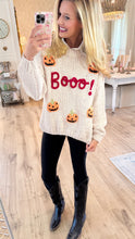 Cream Boo Knit Sweater