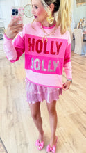 Pink Holly Jolly Sweater