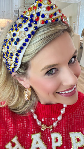 All American Jeweled Headband