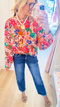 Ivy Jane Floral Crew Neck Sweatshirt