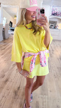 Lemon Luxe Knit Skirt Set