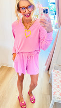 Deal of The Day Lilac Long Sleeve Short Set