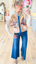 THML Cream Western Embroidery Detail Cardigan