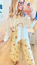 Honey Mix Western Wide Leg Pants
