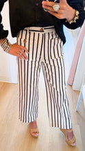 Black and White Stripe Pants