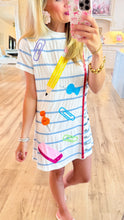 Queen of Sparkle School Supplies Tee Dress