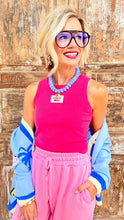 Lulu Mac Hot Pink Tank Top