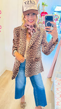 Brown Leopard Blazer