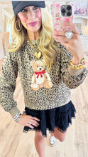Leopard Teddy Bear Sweatshirt