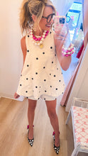 Ivory and Black Polka Dot Short Set