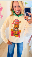 Cheetah Nutcracker Sweater