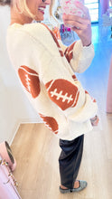 Ivory Football Cardigan