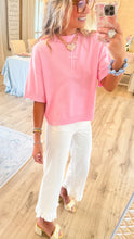RESTOCK Pink Crew Neck Sweater