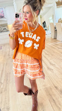 Burnt Orange Texas Oversized Tee