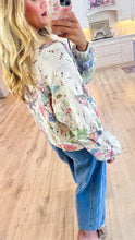 Cream Knitted Butterfly Sweater