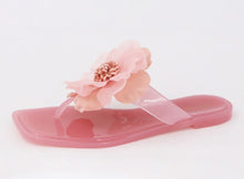 Pink Flower Sandals