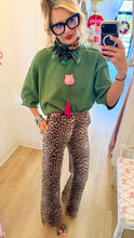 Leopard Wide Leg Pants