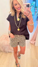Leopard High Rise Shorts