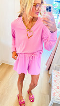 Deal of The Day Lilac Long Sleeve Short Set