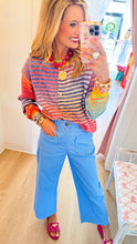 Rainbow Mix Stripe Cardigan