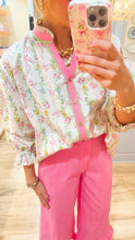Pink Multi Bow Print Top