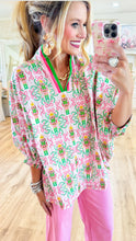 Pink Nutcracker Dolman Sleeve Top