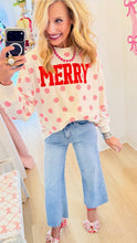 Merry Polka Dot Sweatshirt
