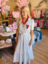Sky Stripe Lobster Dress