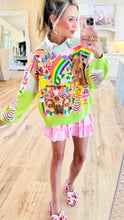 Queen of Sparkle Ginger Bread House Sweater