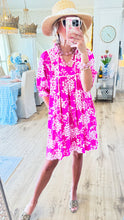 Peony Floral Babydoll Dress