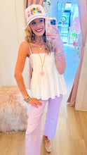 Lavender Wide Leg Pants