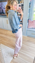 Blush Barrel Jeans