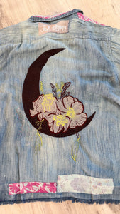 Gypsy Moon Denim Top