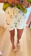 Mallard Duck Print Shorts
