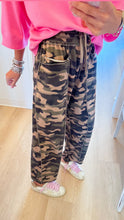 Camo French Terry Barrel Pants