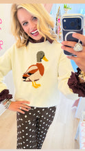 Cream Mallard Knit Sweater