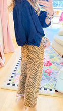 Dark Denim Balloon Sleeve Top