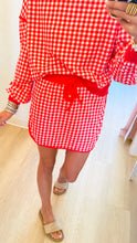 Red Gingham Skort Set