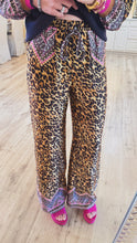 Brown Multi Leopard Print Pants
