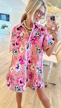 Deal of The Day Pink Multi Floral A-Line Dress